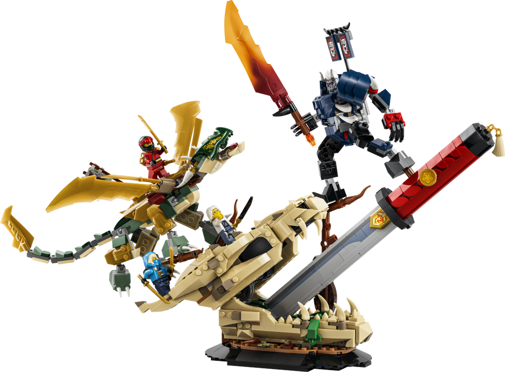 LEGO NINJAGO Battle at the Dragon's Blade Set 71871