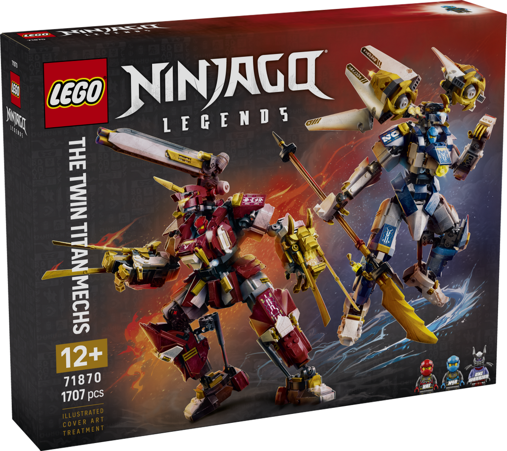LEGO NINJAGO The Twin Titan Mechs Set 71870
