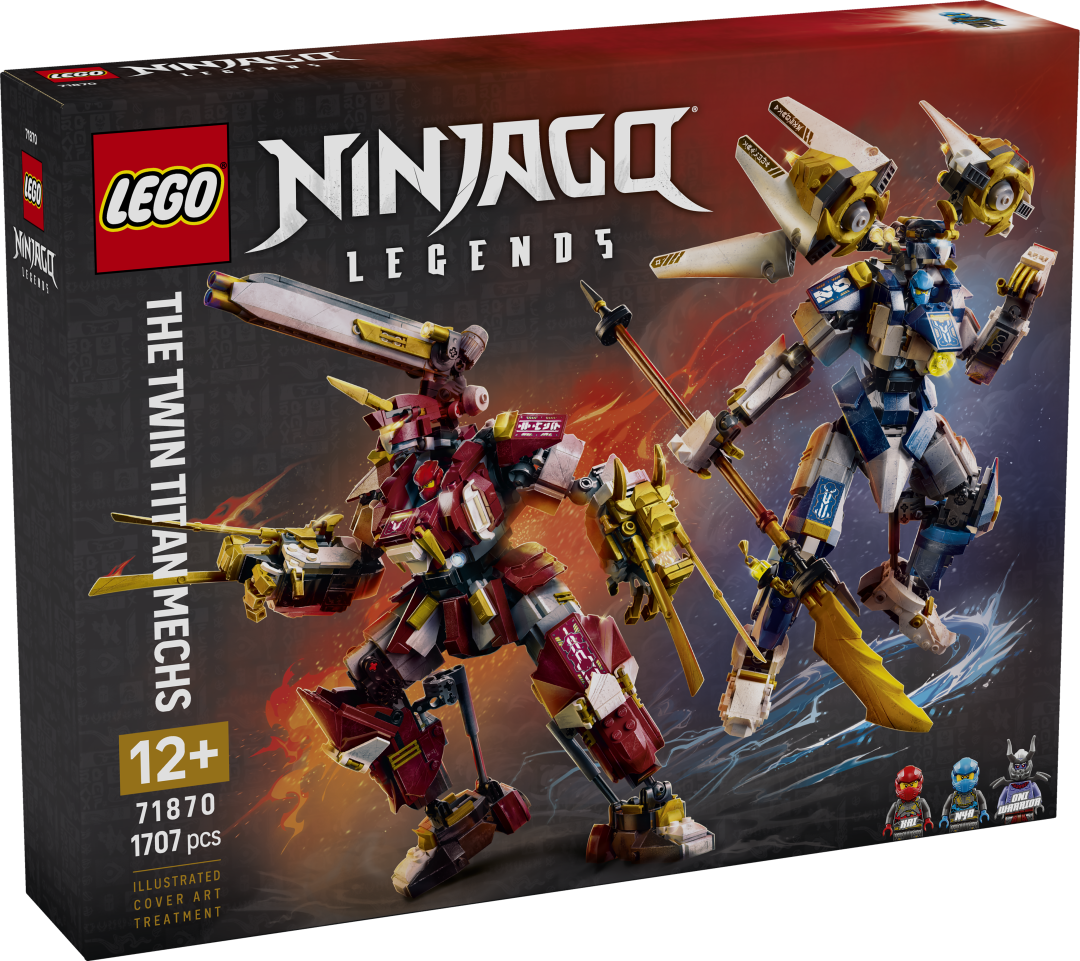 LEGO NINJAGO The Twin Titan Mechs Set 71870
