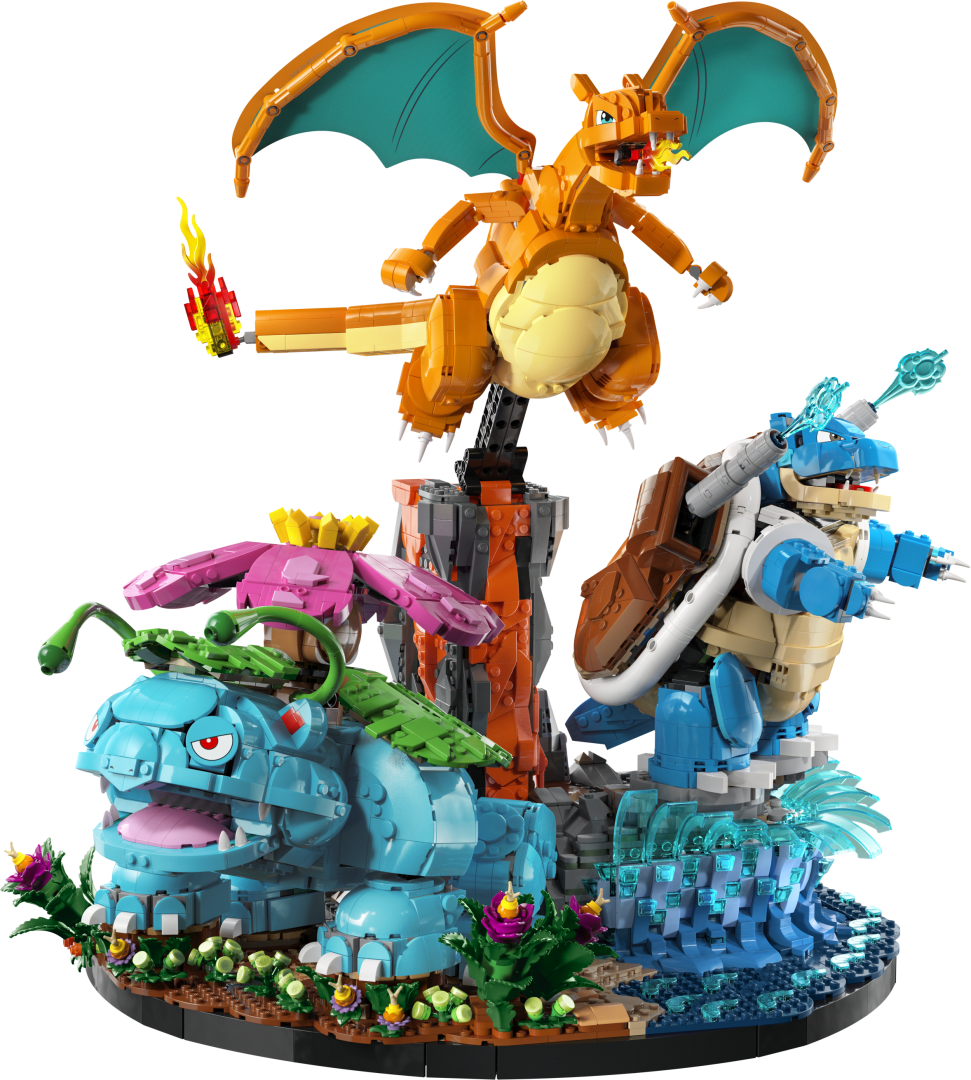 LEGO Pokémon Venusaur, Charizard and Blastoise Set 72153