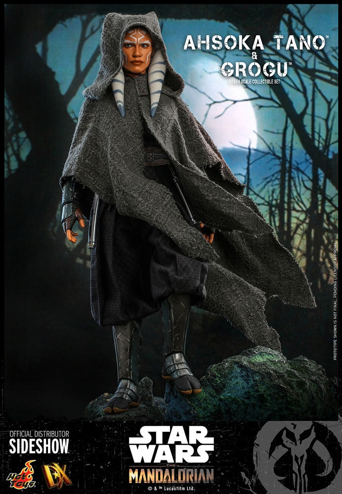 Ahsoka Tano and Grogu Star Wars Sixth Scale Figure Set