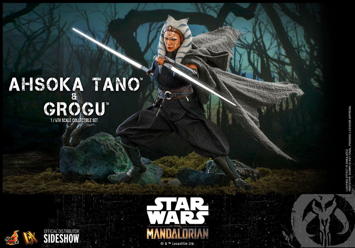 Ahsoka Tano and Grogu Star Wars Sixth Scale Figure Set