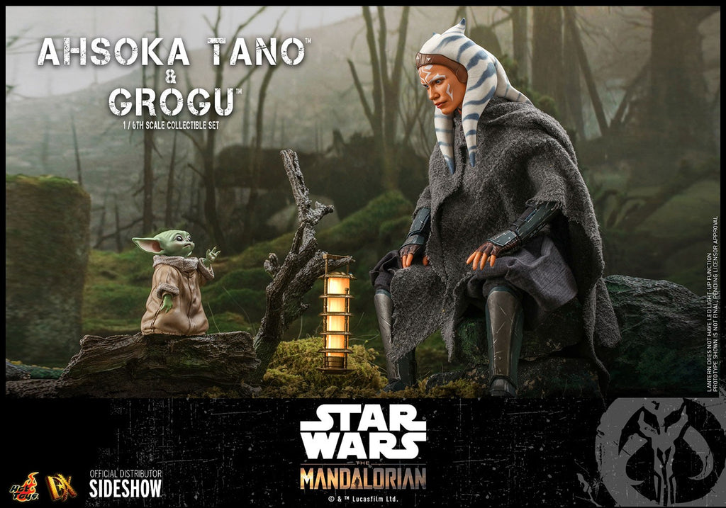 Ahsoka Tano and Grogu Star Wars Sixth Scale Figure Set