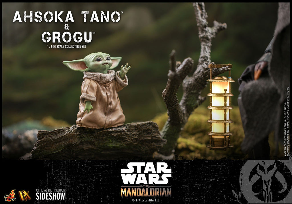 Ahsoka Tano and Grogu Star Wars Sixth Scale Figure Set