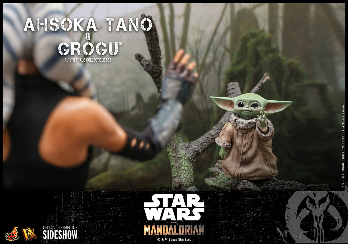 Ahsoka Tano and Grogu Star Wars Sixth Scale Figure Set