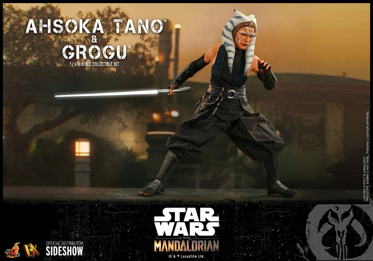 Ahsoka Tano and Grogu Star Wars Sixth Scale Figure Set