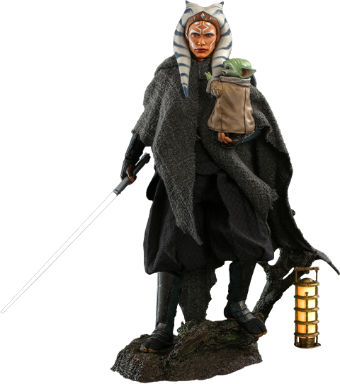 Ahsoka Tano and Grogu Star Wars Sixth Scale Figure Set