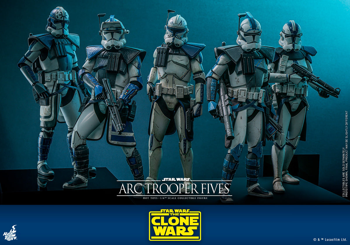 Arc Trooper Fives Star Wars Sixth Scale Figure