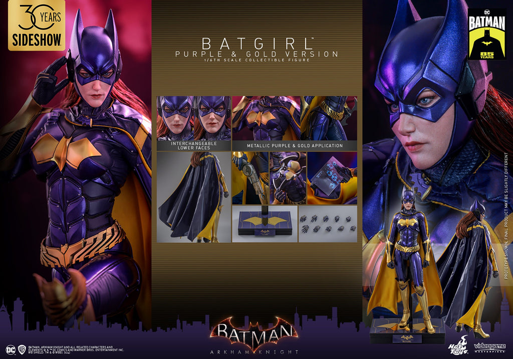 Batgirl (Purple and Gold Version) DC Sixth Scale Figure