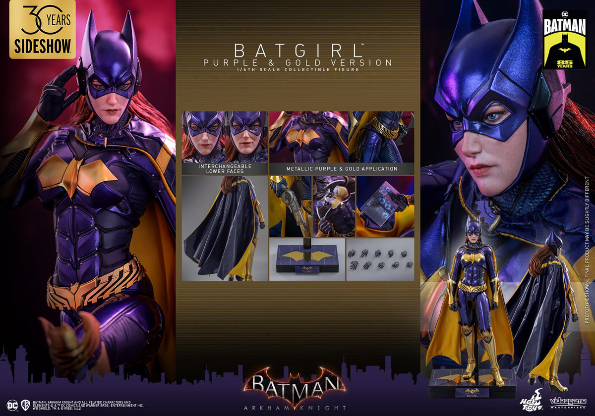 Batgirl (Purple and Gold Version) DC Sixth Scale Figure