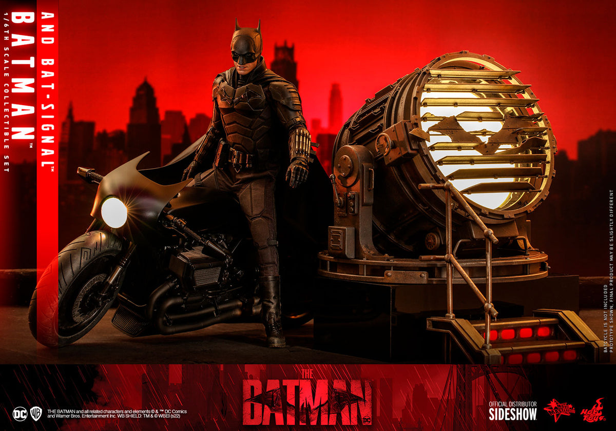 Batman and Bat-Signal DC Sixth Scale Figure