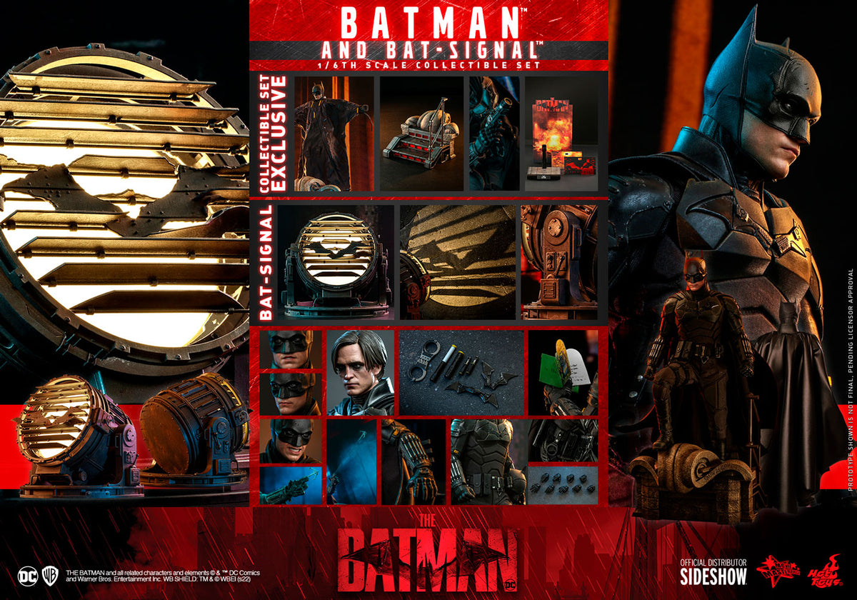 Batman and Bat-Signal DC Sixth Scale Figure