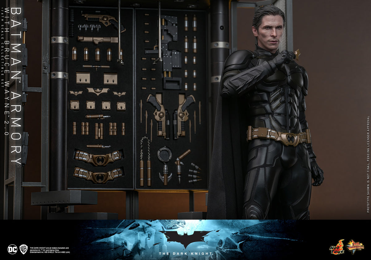Batman Armory with Bruce Wayne (2.0) DC Sixth Scale Figure Set