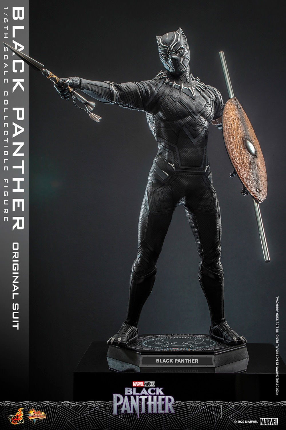Black Panther (Original Suit) Marvel Sixth Scale Figure