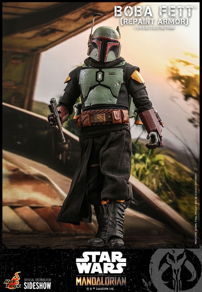 Boba Fett (Repaint Armor) Star Wars Sixth Scale Figure