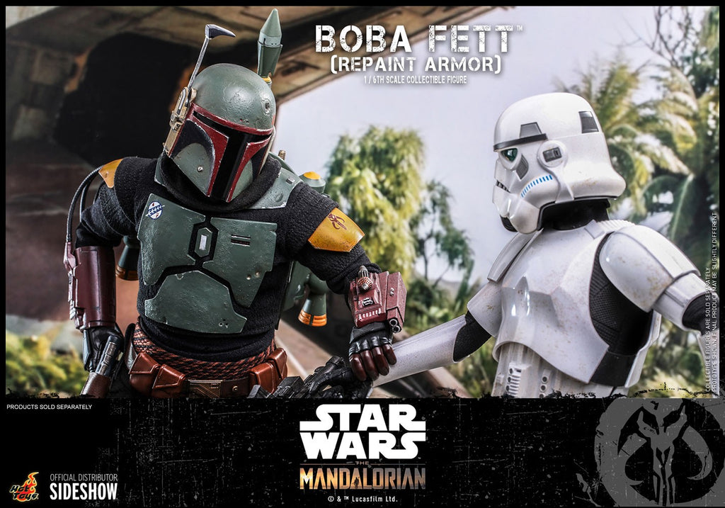 Boba Fett (Repaint Armor) Star Wars Sixth Scale Figure