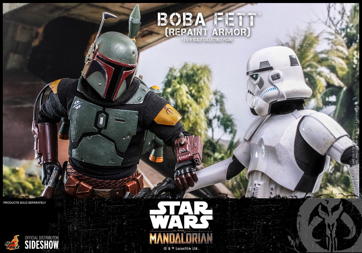 Boba Fett (Repaint Armor) Star Wars Sixth Scale Figure