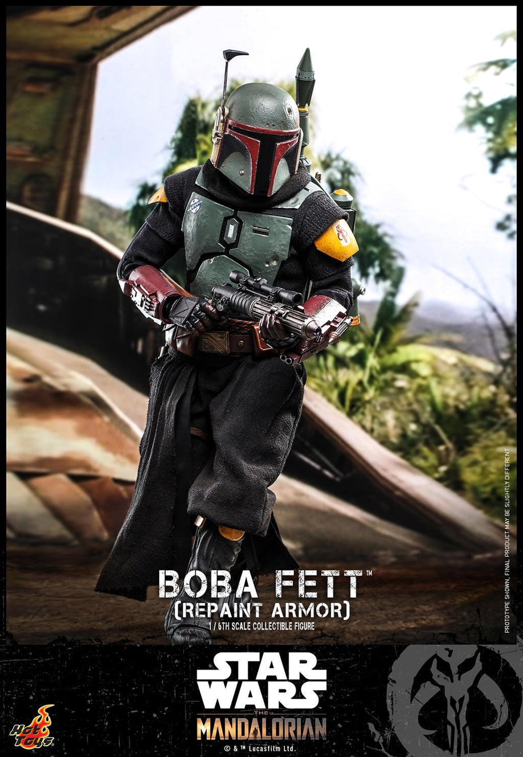 Boba Fett (Repaint Armor) Star Wars Sixth Scale Figure