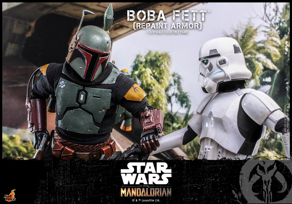 Boba Fett (Repaint Armor) Star Wars Sixth Scale Figure