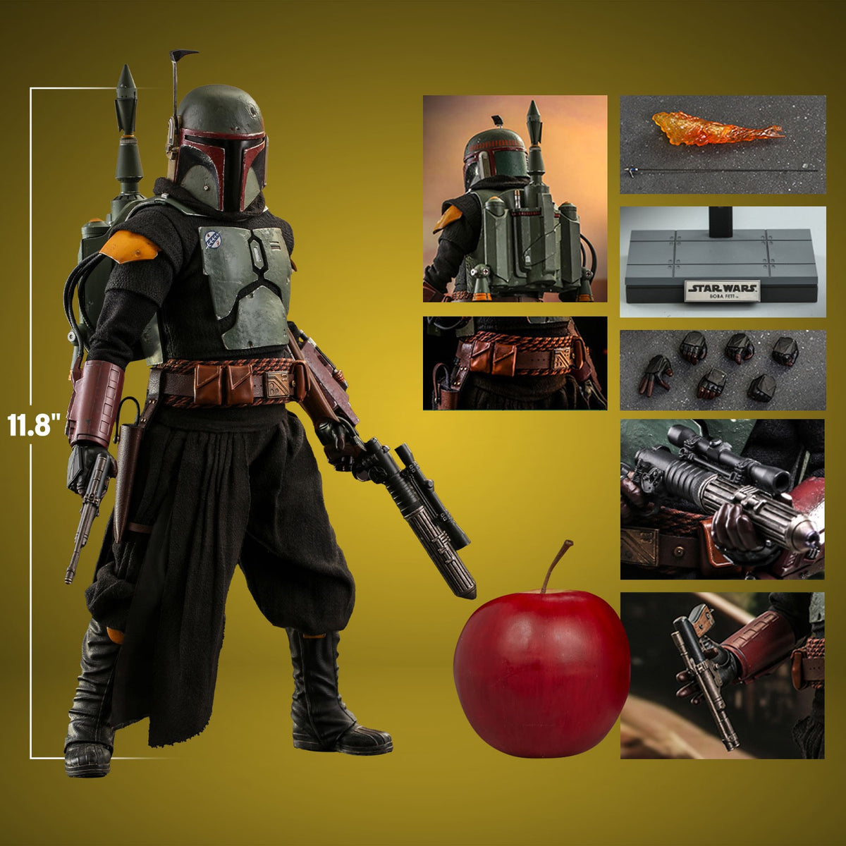 Boba Fett (Repaint Armor) Star Wars Sixth Scale Figure