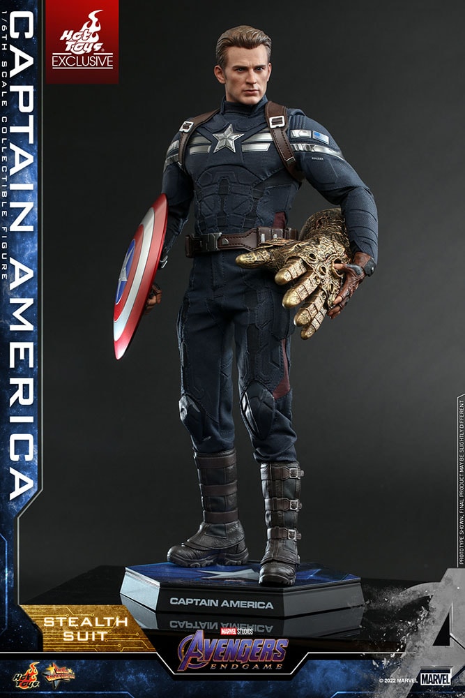 Captain America (Stealth Suit) Marvel Sixth Scale Figure