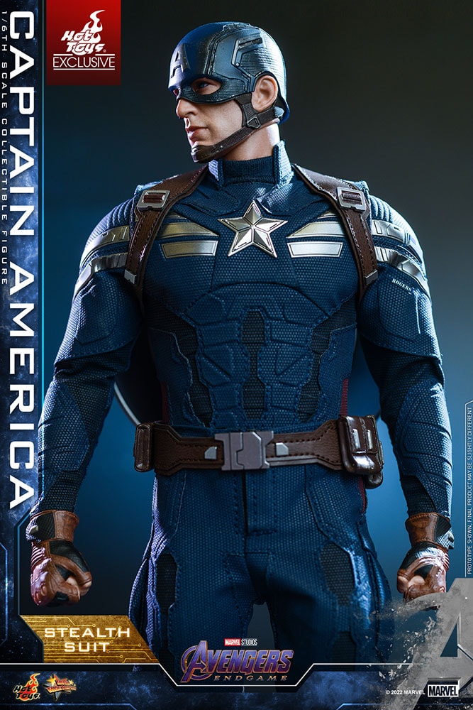Captain America (Stealth Suit) Marvel Sixth Scale Figure