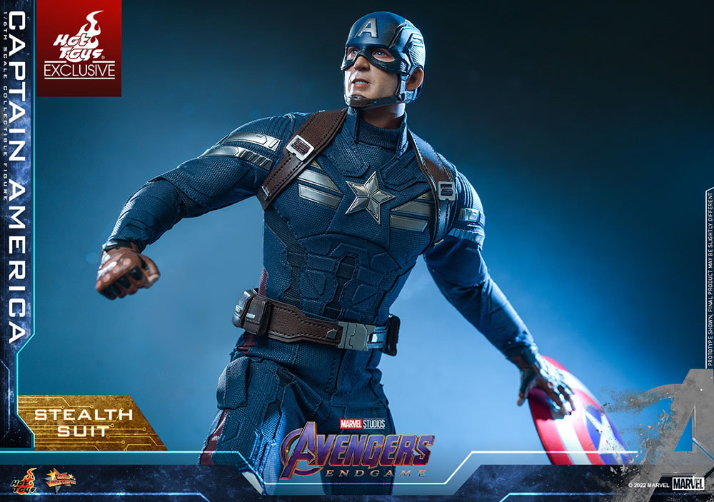 Captain America (Stealth Suit) Marvel Sixth Scale Figure