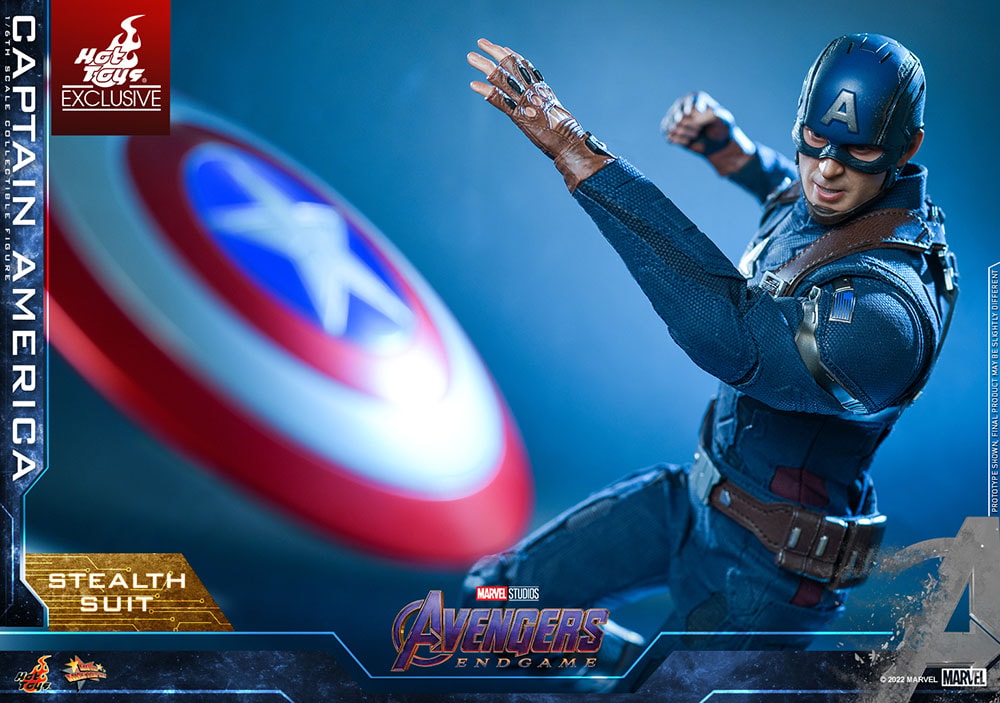Captain America (Stealth Suit) Marvel Sixth Scale Figure