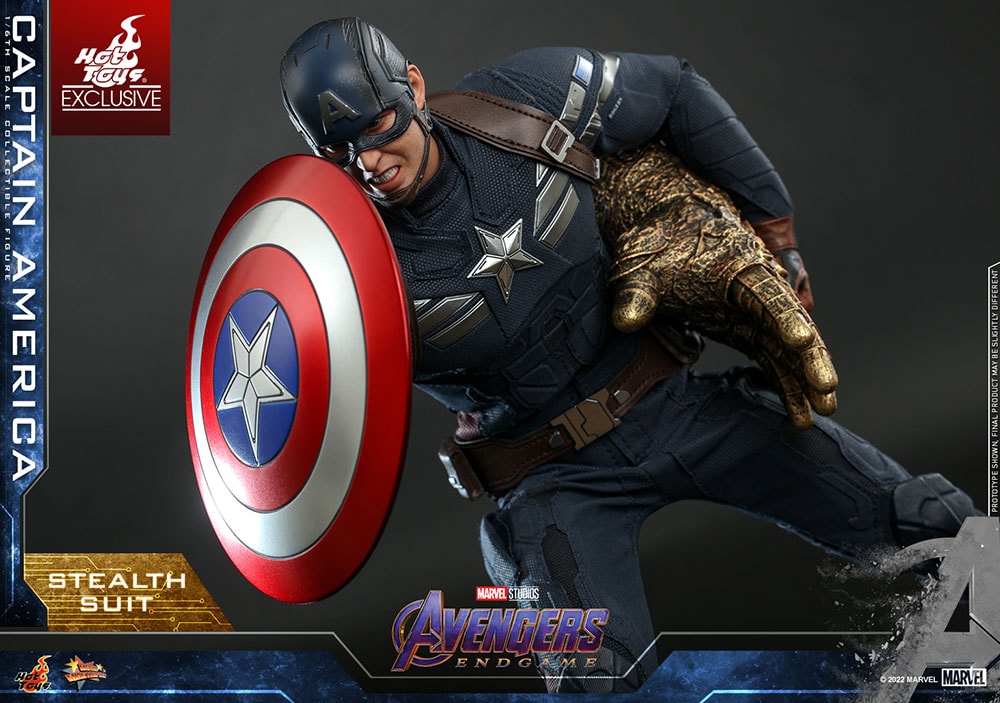 Captain America (Stealth Suit) Marvel Sixth Scale Figure