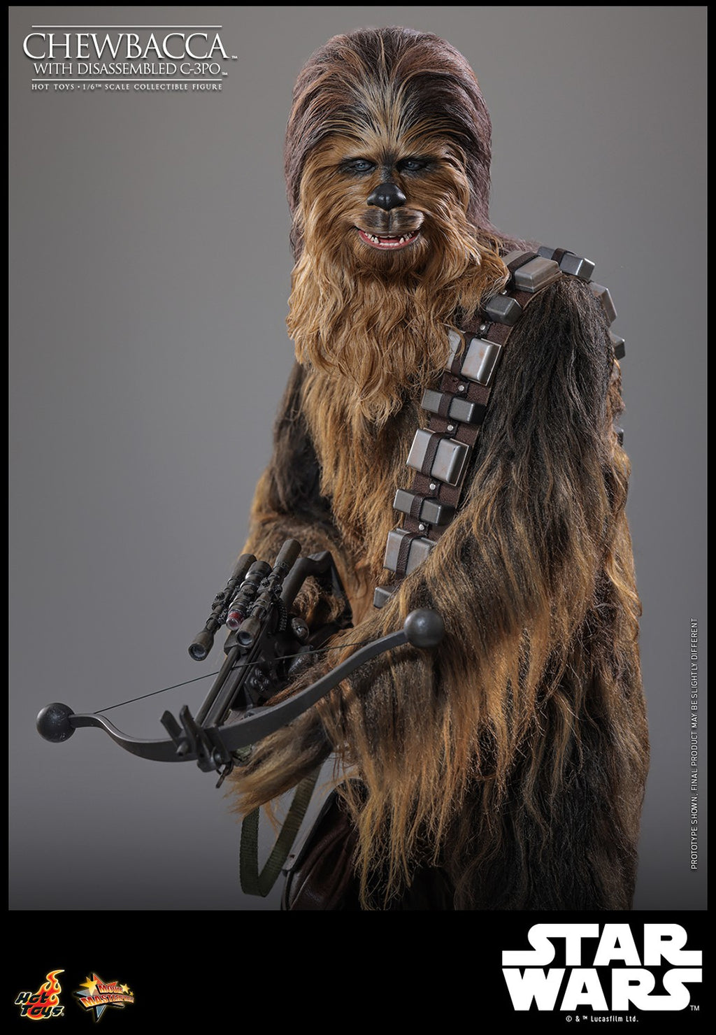 Chewbacca with Disassembled C-3PO Star Wars Sixth Scale Figure