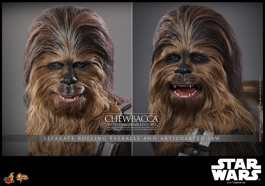 Chewbacca with Disassembled C-3PO Star Wars Sixth Scale Figure