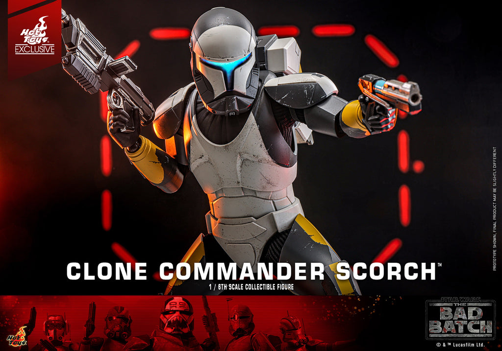 Clone Commando Scorch Star Wars Sixth Scale Figure