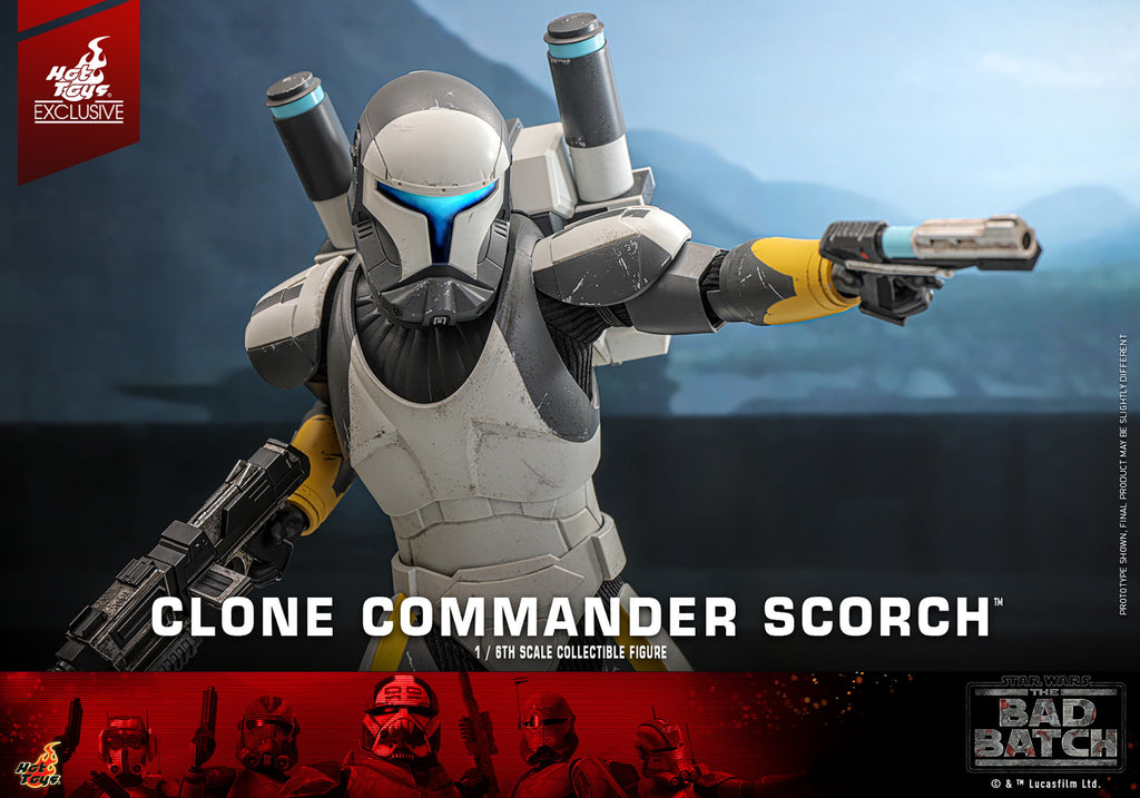 Clone Commando Scorch Star Wars Sixth Scale Figure