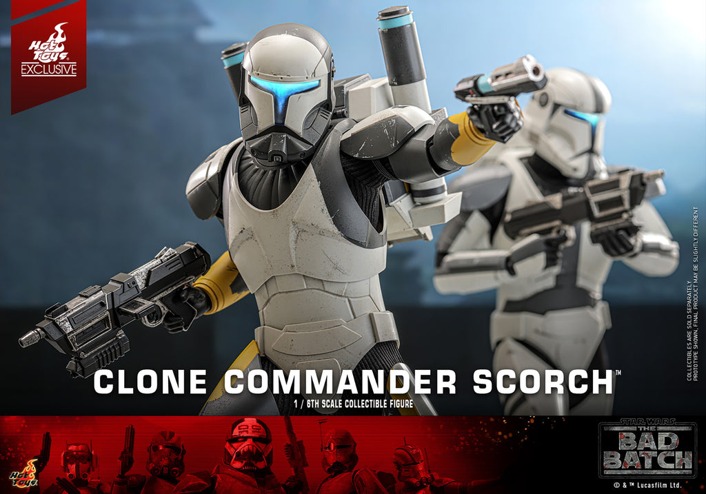 Clone Commando Scorch Star Wars Sixth Scale Figure