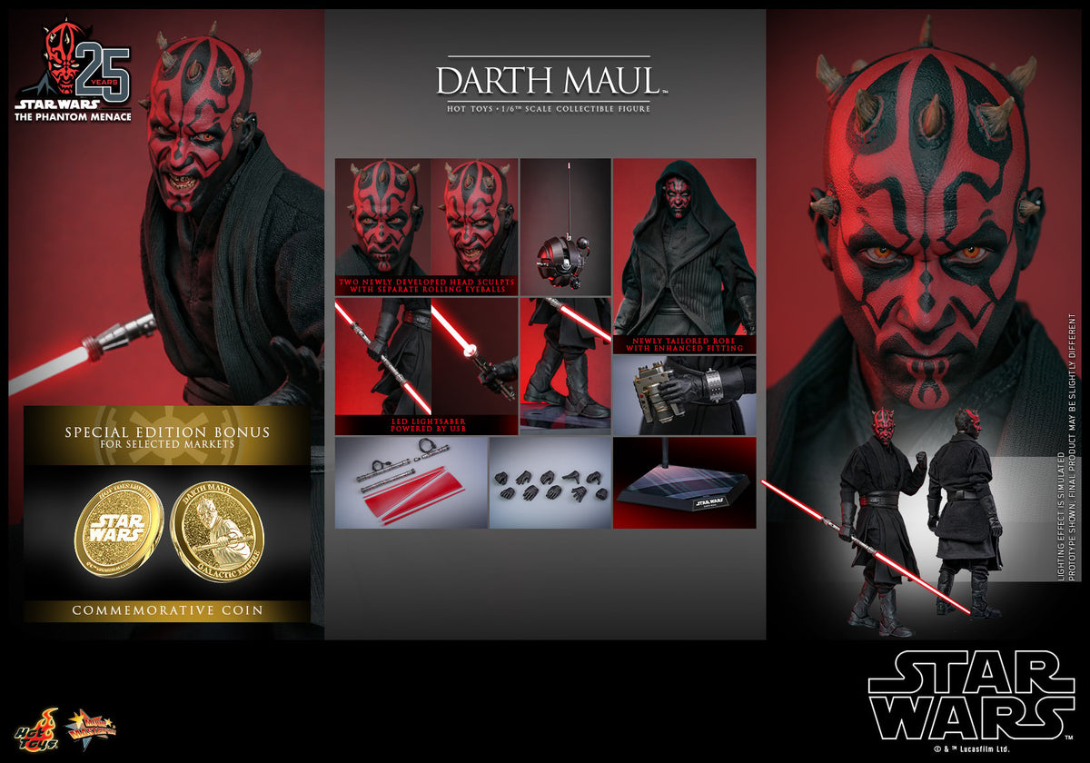 Darth Maul Star Wars Sixth Scale Figure