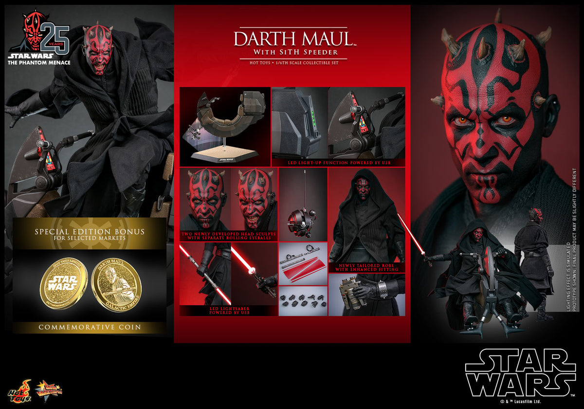 Darth Maul Star Wars Sixth Scale Figure