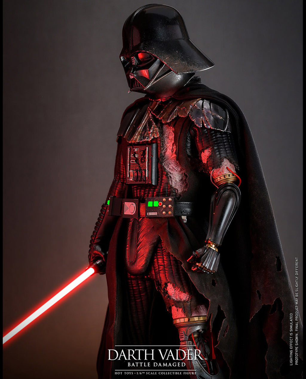Darth Vader (Battle Damaged) Star Wars Sixth Scale Figure