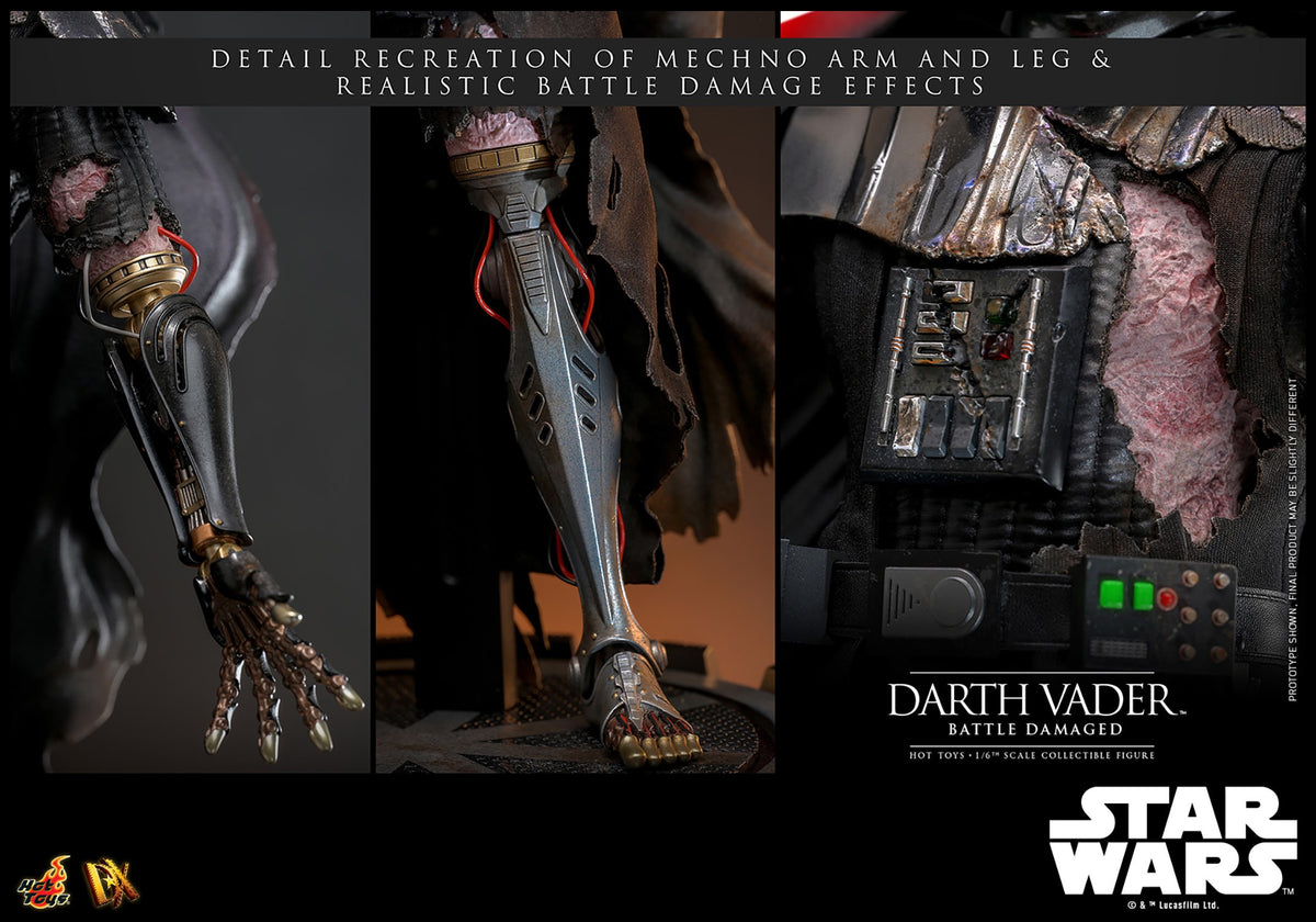 Darth Vader (Battle Damaged) Star Wars Sixth Scale Figure