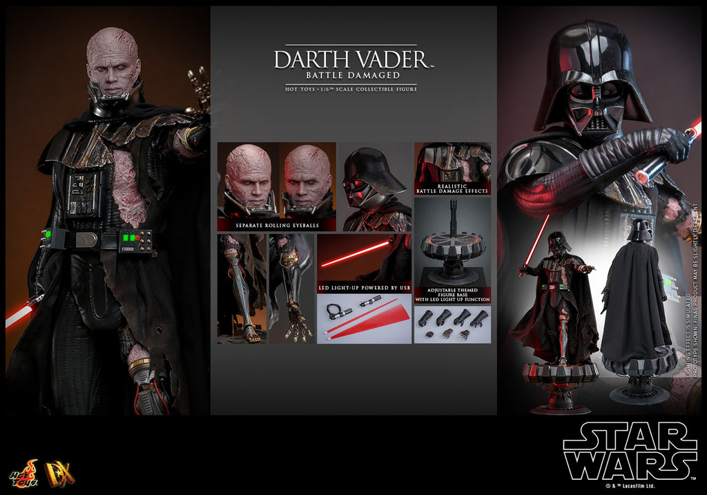 Darth Vader (Battle Damaged) Star Wars Sixth Scale Figure