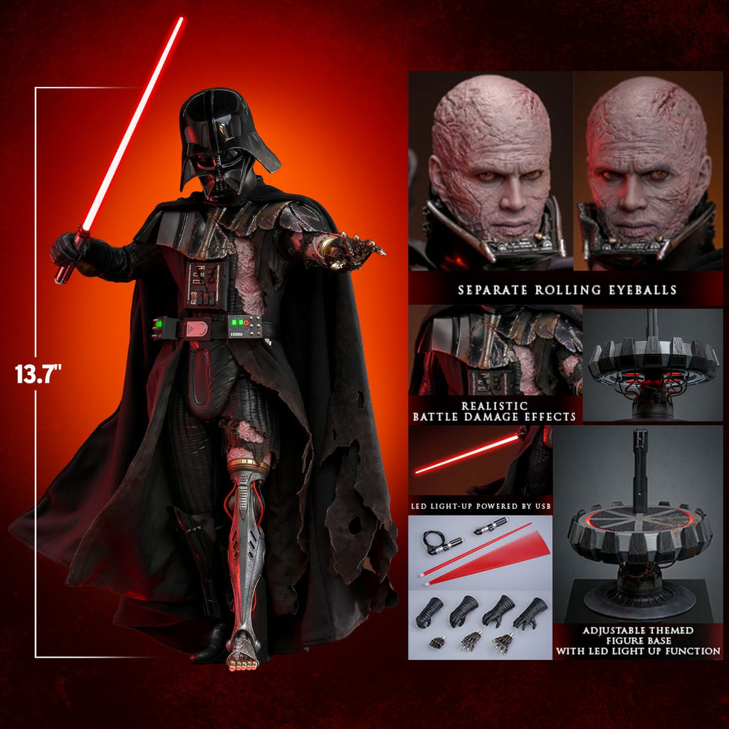 Darth Vader (Battle Damaged) Star Wars Sixth Scale Figure