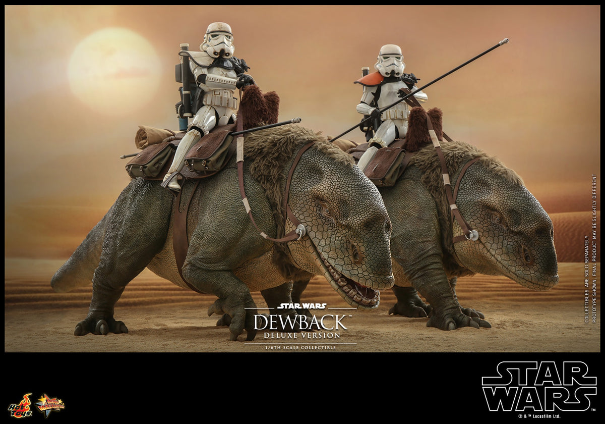 Sandtrooper Sergeant and Dewback Star Wars Sixth Scale Figure Set