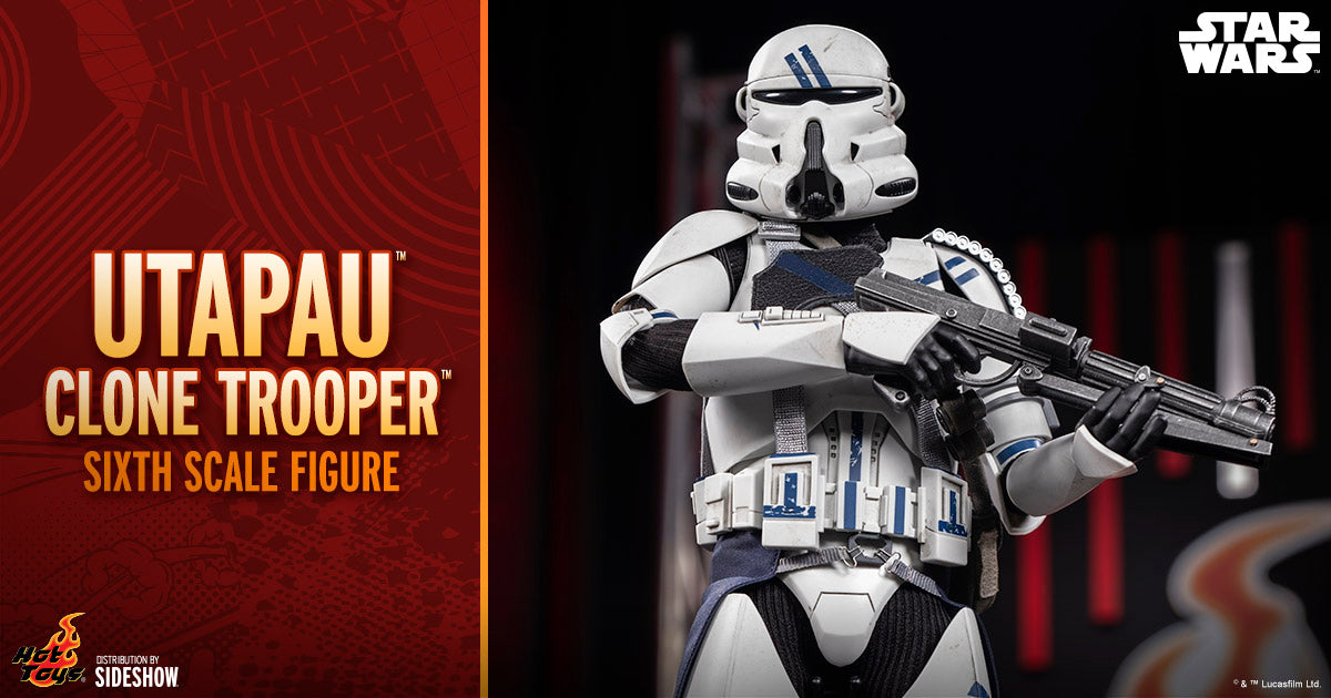 Utapau Clone Trooper Sixth Scale Figure by Hot Toys Star Wars