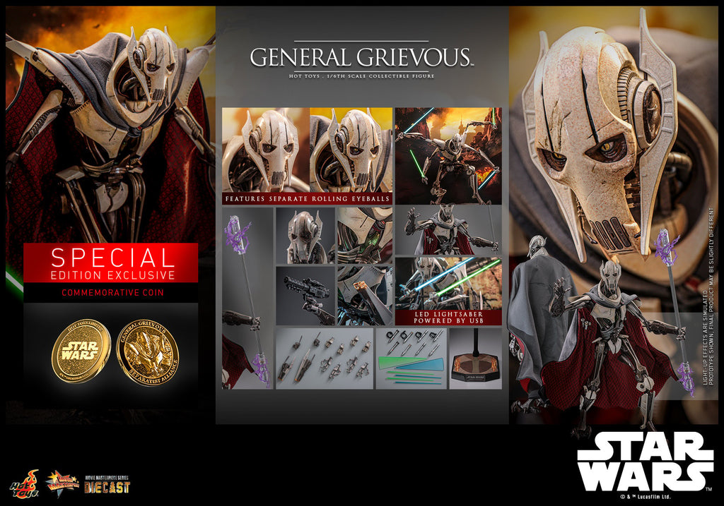 General Grievous Star Wars Sixth Scale Figure