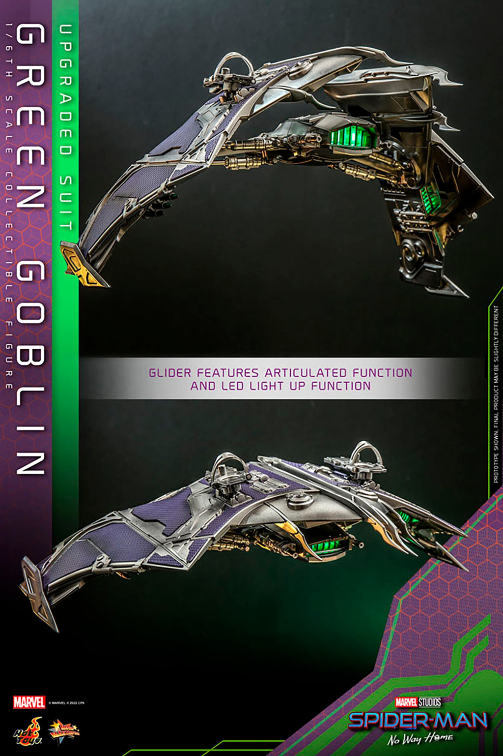 Green Goblin (Upgraded Suit) Marvel Sixth Scale Figure