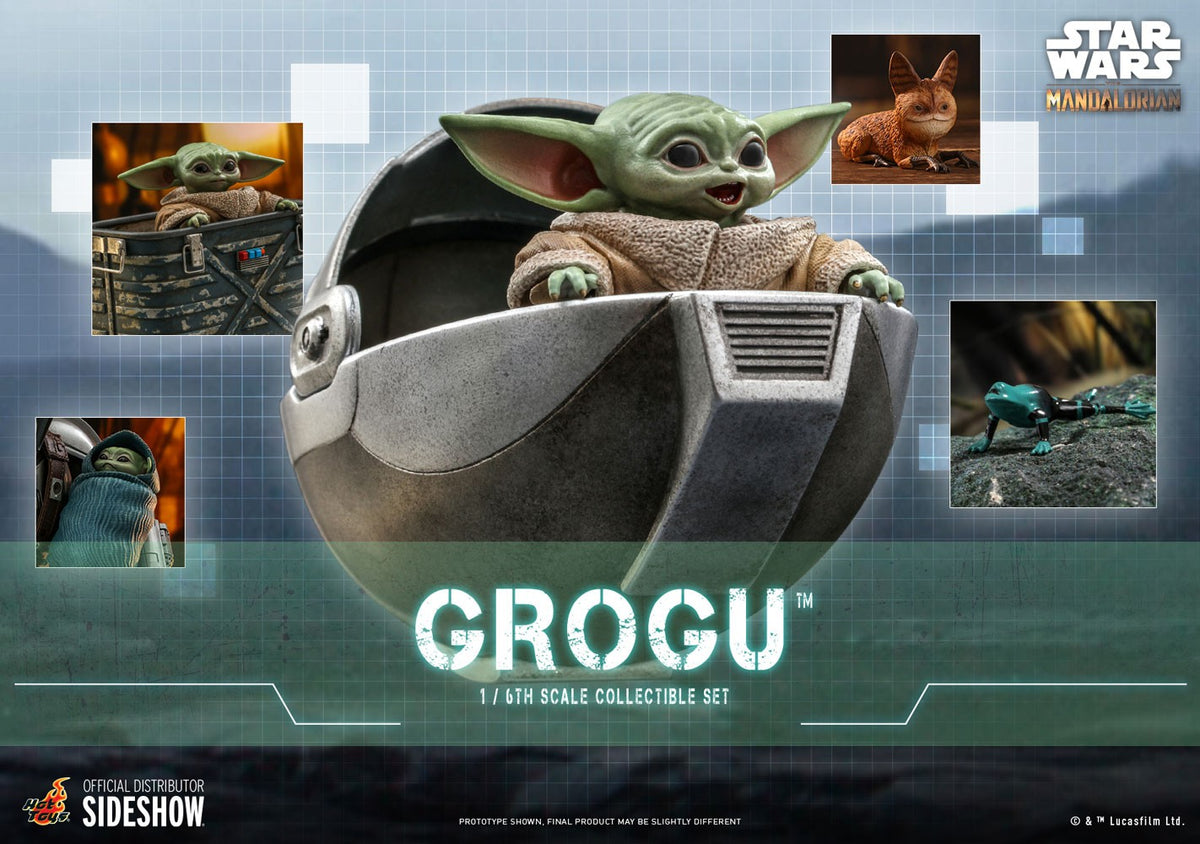 Grogu Sixth Scale Figure Set Star Wars