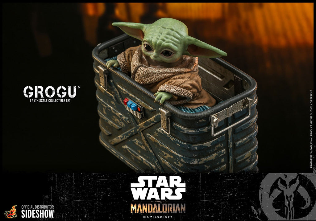 Grogu Sixth Scale Figure Set Star Wars
