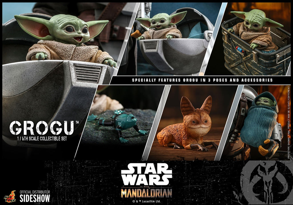 Grogu Sixth Scale Figure Set Star Wars