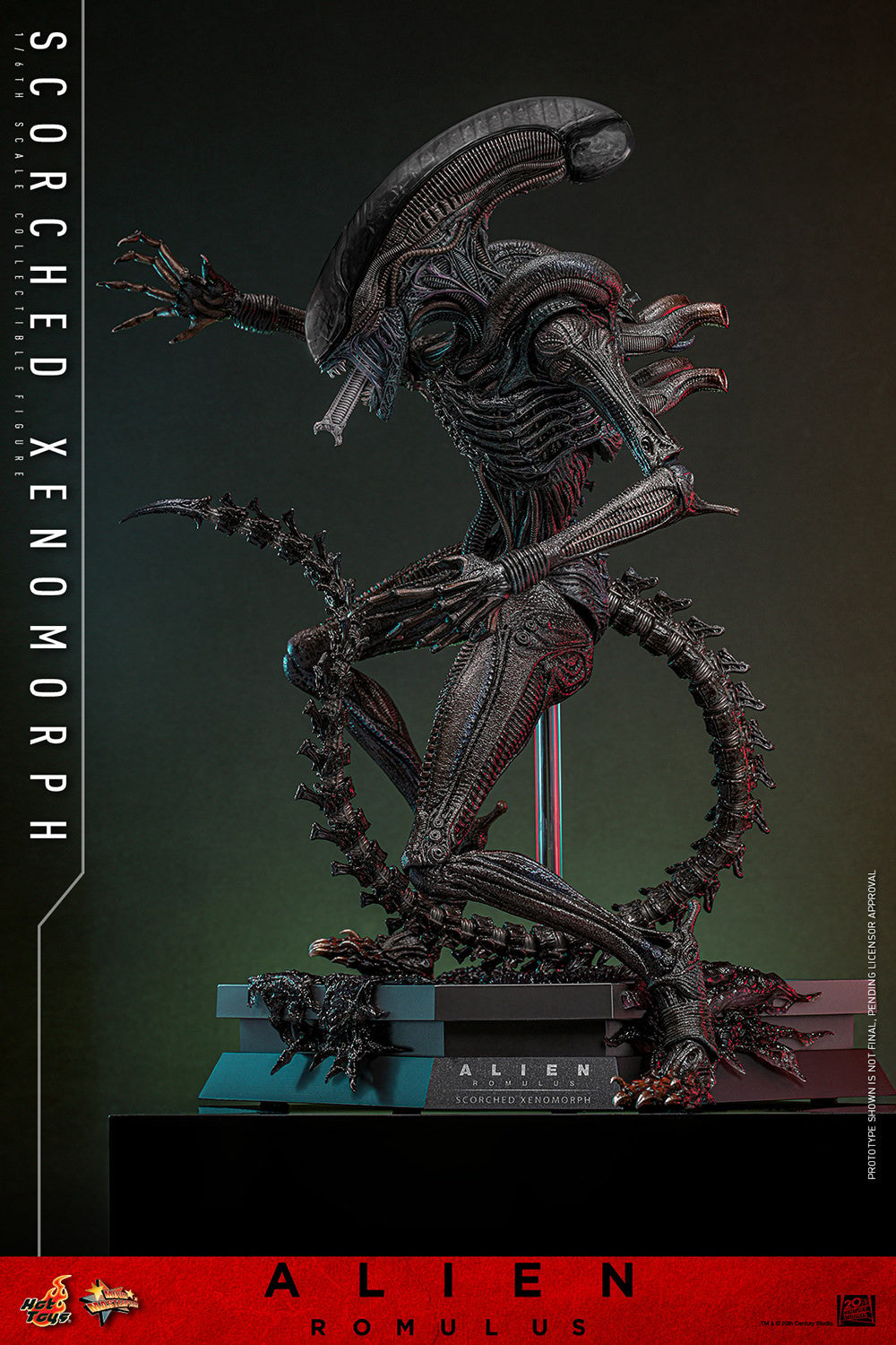 Scorched Xenomorph Alien Sixth Scale Figure