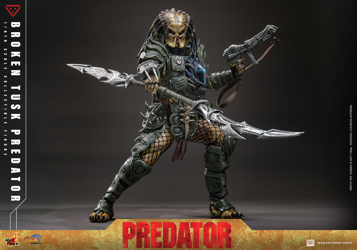 Broken Tusk Predator Alien VS Predator Sixth Scale Figure