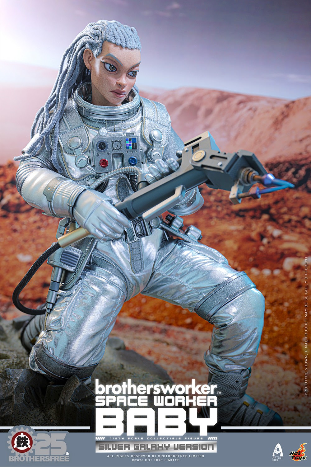 Space Worker Baby (Brothersfree 25th Silver Galaxy Version) Sixth Scale Figure